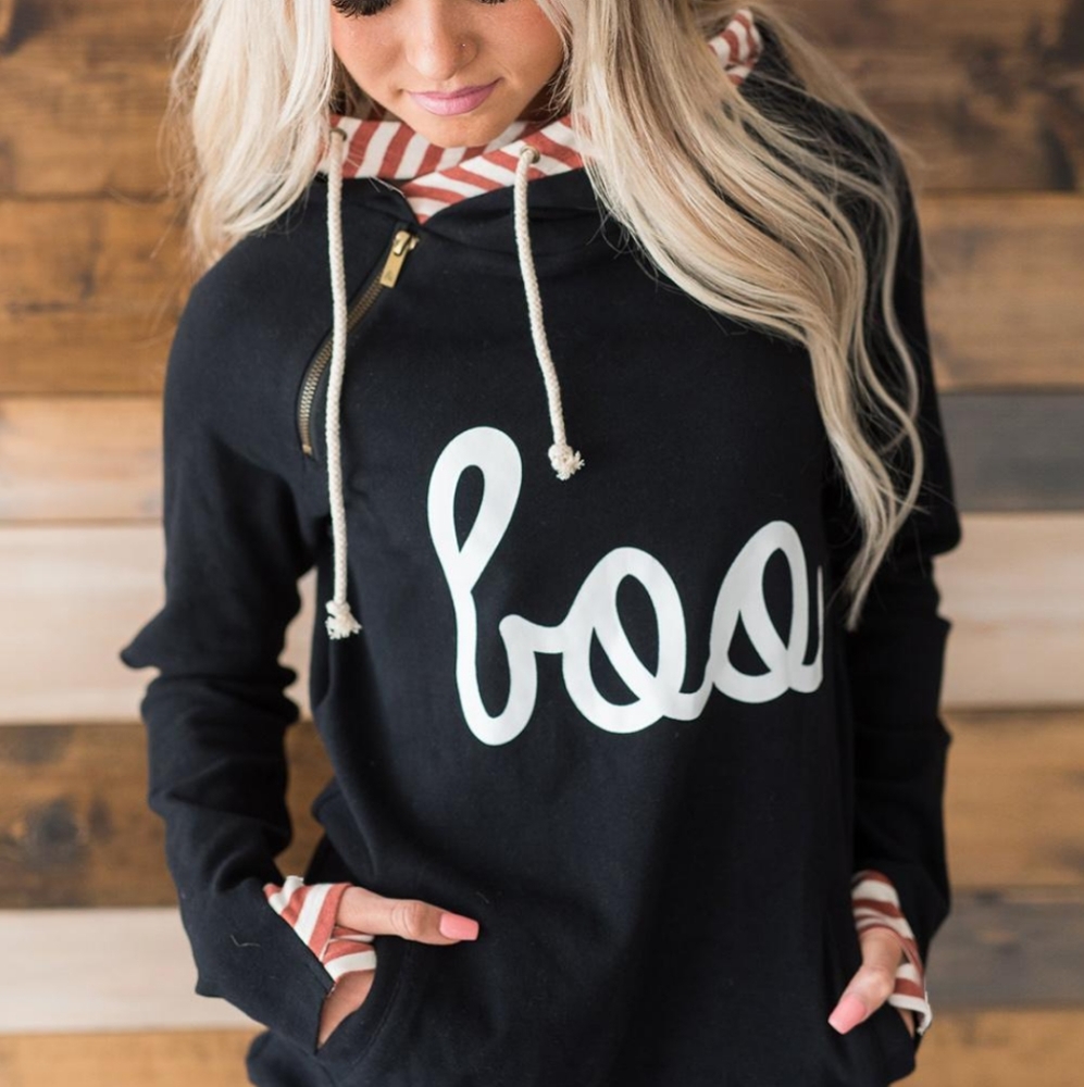 Black Halloween/Fall Hoodie